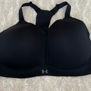 Under Armour Women's Midnight Black Sports Bra